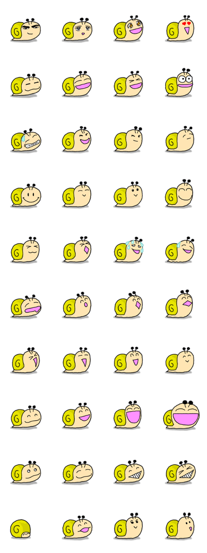 Snail's sticker VIII Snail's sticker VIII