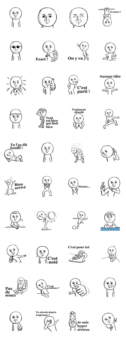 Mr. Serious Face French ver.