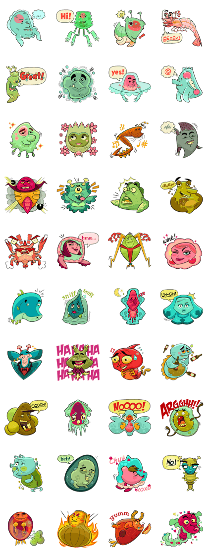 Tiny Oceans Plankton