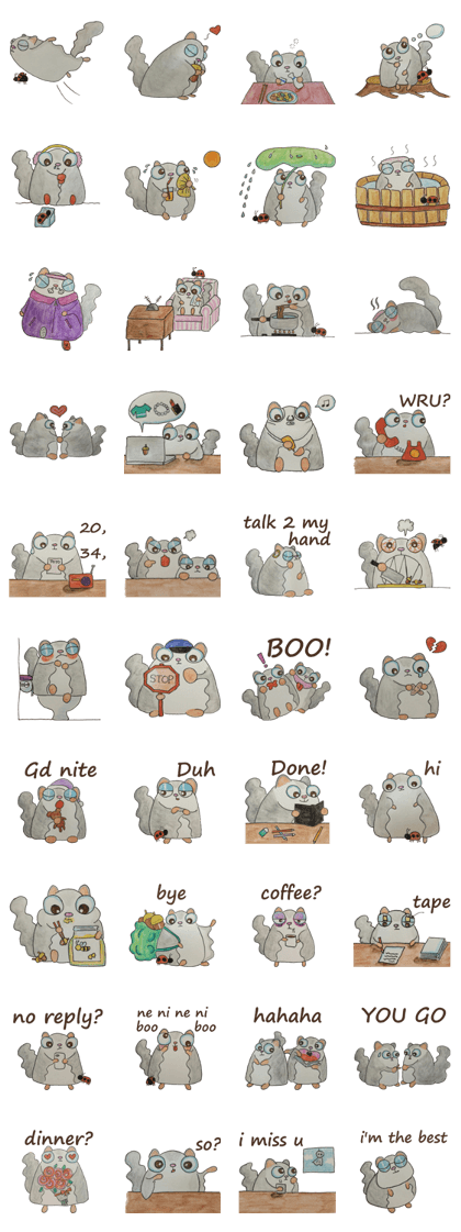 Ezo Momonga (Flying Squirrel)