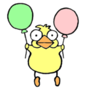 The pretty and yellow bird.