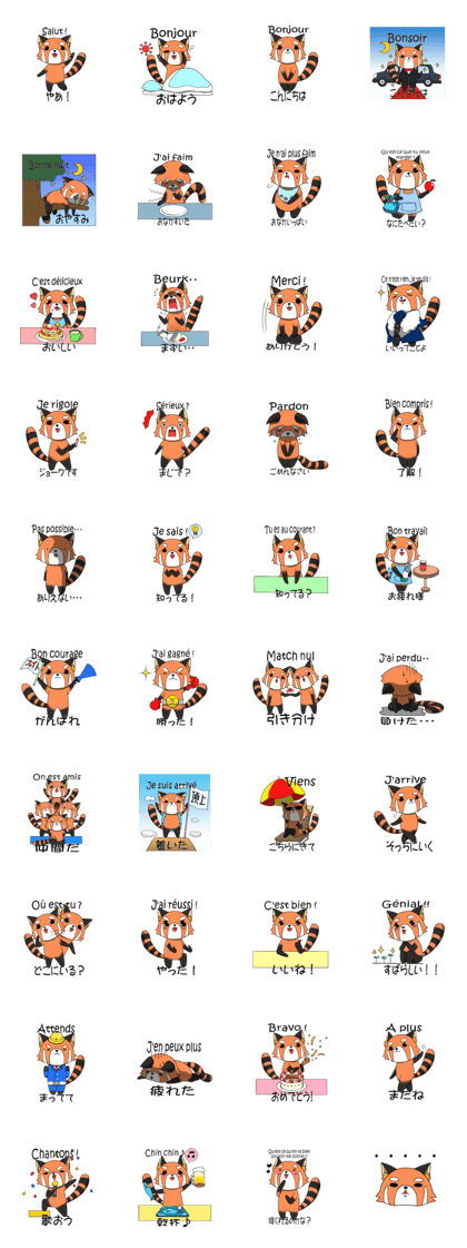 Multilingual-red panda "fr"