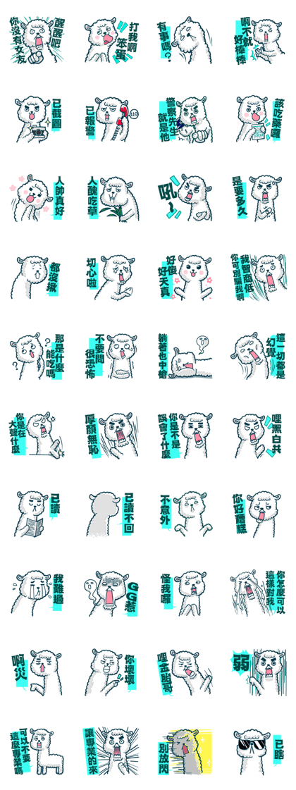 crazy alpaca