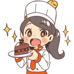 Pastry chef girl