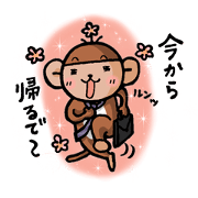 OCHARU the monkey in OSAKA 2