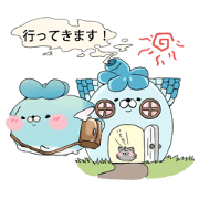pretty cat jinneko sticker.