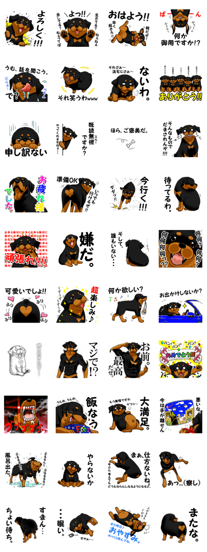 The Rottweilers. Japanese Ver.