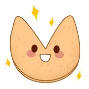 Fortune Cookie Fun Sticker Set