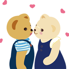 teddy bear-teddy&kelly