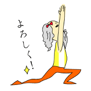 Grandfather who likes yoga