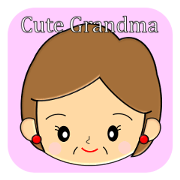 Daily life of pretty grandmother