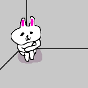 The world of a rabbit and the bear