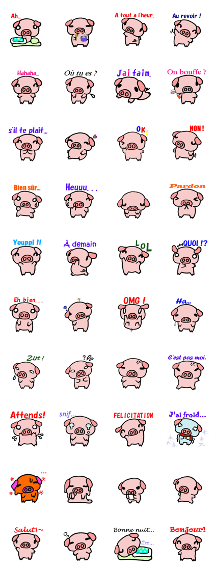 Petit Cochon Sticker