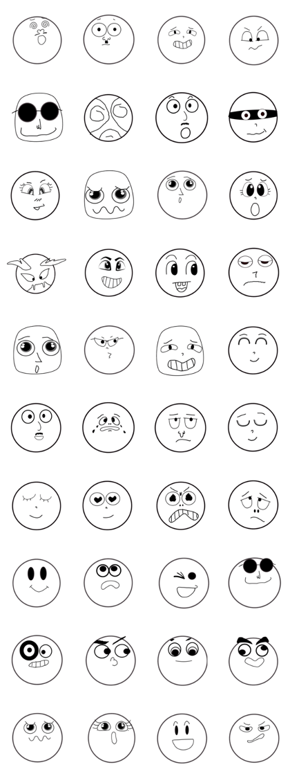 Simple Emotion Face
