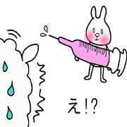 Alpaca and rabbit