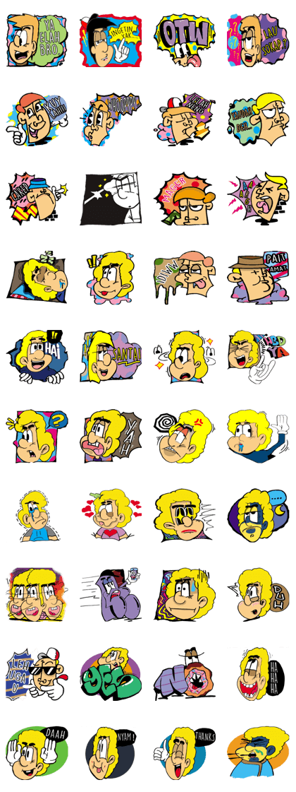 The Random Characters of JMK