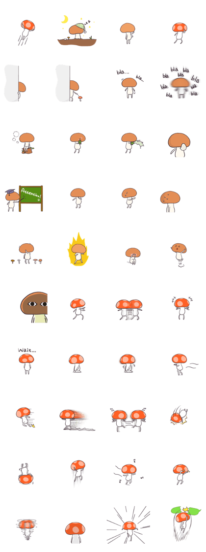 mushroom everyday(eng)