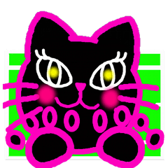 Tennis Pinky Blackcat