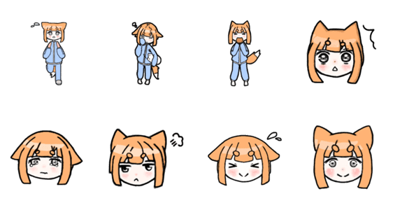 キツネの男の娘 Lineクリエイターズスタンプ Stamplist キツネの男の娘 Lineクリエイターズスタンプ Stamplist