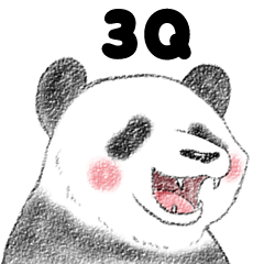 Panda Sticker(Traditional Chinese)