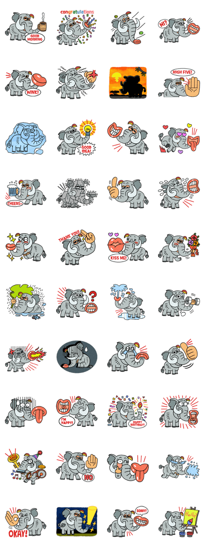 Elephant nose magic nose!