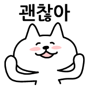 Friendly talking cat South Korea