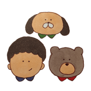 kumao and wanta and mash-kun