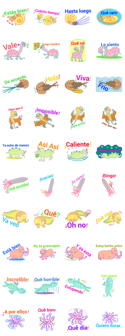 Ancient creature Series (Spanish)