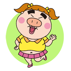 Cheer up !  Miss Tonton (Korea)