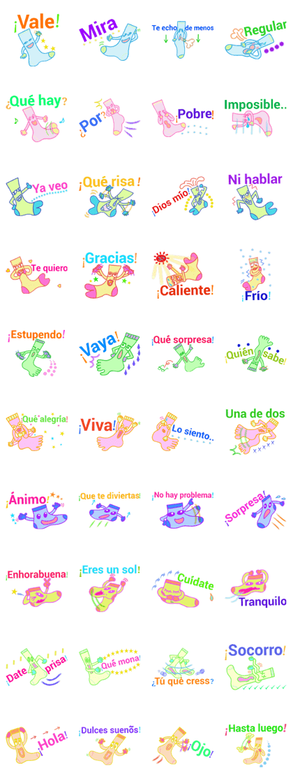 Socks series (Spanish)