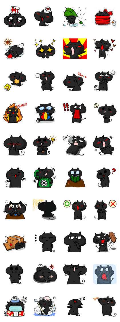 Talkative fat cat-daily life