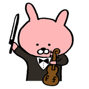 Music life of cute animals.