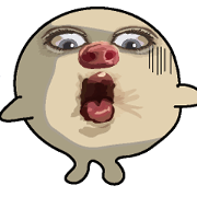 Nose seal of a pig