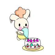 Rabbit enjoy life