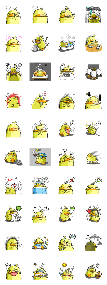 Broken-duck