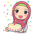Flower Hijab 3