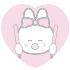 otaku sticker pink