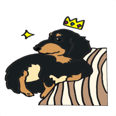 Miniature Dachshund Dog Sticker