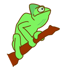 カメレオンたかまろ君