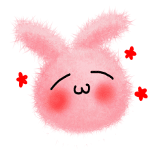 もふもふ毛玉 2 うさぎ Line スタンプ Line Store