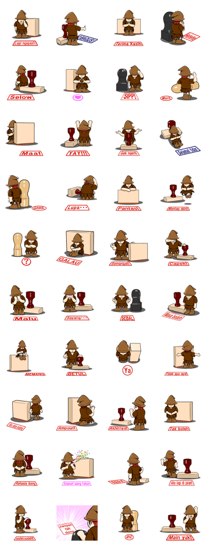 Seal Sticker (Indonesia)