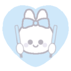 otaku sticker blue