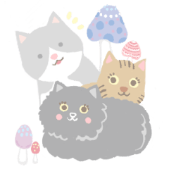 鈴尾家の猫たち
