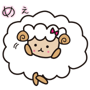 Kawai Cute Unique Awesome Sheep Sticker2
