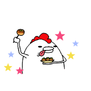 Humorous chicken Kansai Osaka dialect