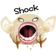 Chick of the big mouth English version