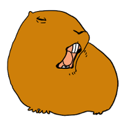 The water pig which should be loved