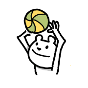 Polar bear love volleyball 3