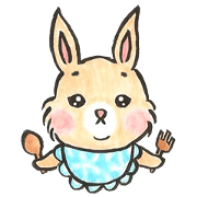 Peachy Bunny by isasun