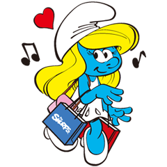 The Smurfs: The Smurfette Touch – LINE stickers  LINE STORE